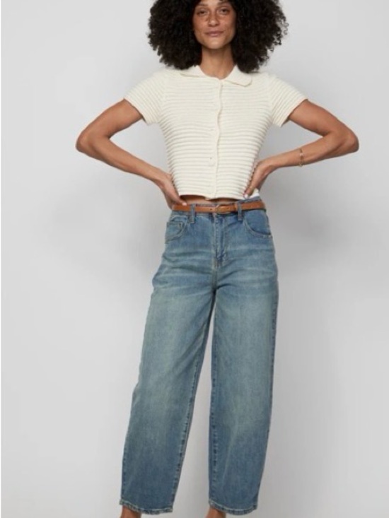 oliver logan Denim - Oliver Logan - Harlow Barrel Leg